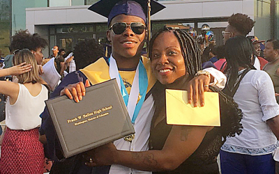 BALLOU HIGH GRADUATE FACES AN ENVIABLE DECISION