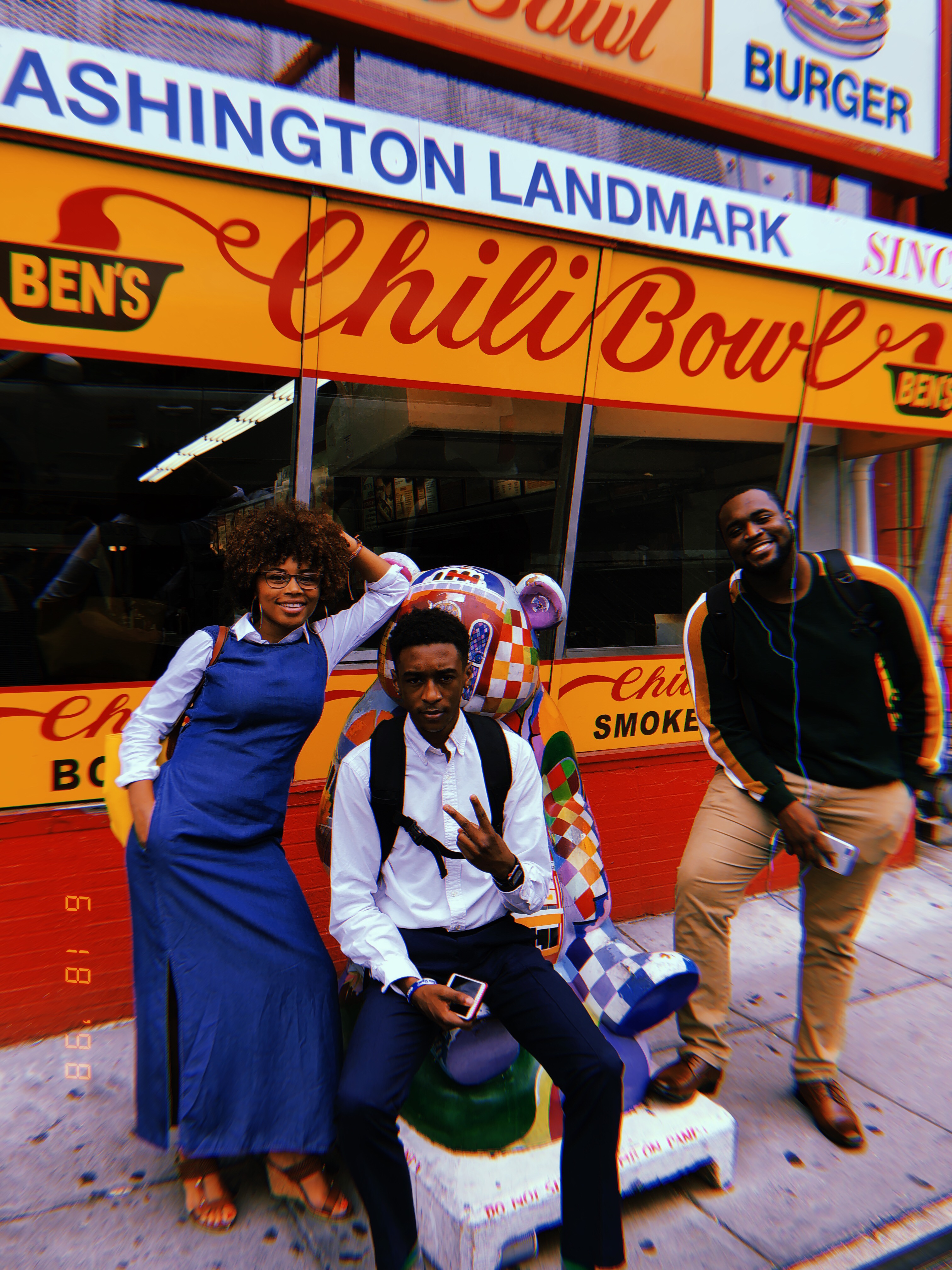 This week we visited Ben’s Chili Bowl, a Black-owned restaurant that’s been present in the city upward for more than 60 years. We also traveled to the White House and were surprised by all the demonstrations we saw. 